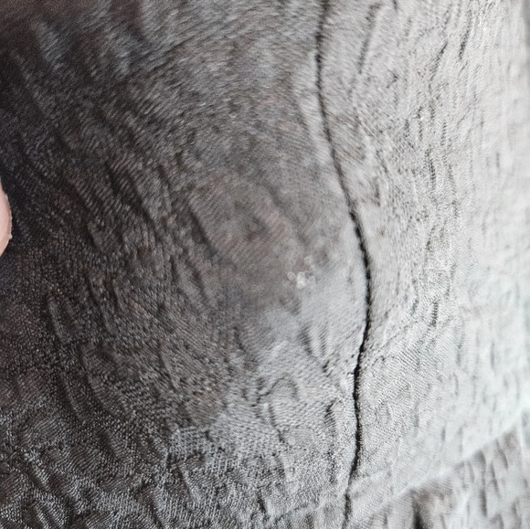 Chelsea 28 Womens Black Mini Romper Sz M Pockets Puckered Textured - Picture 13 of 14